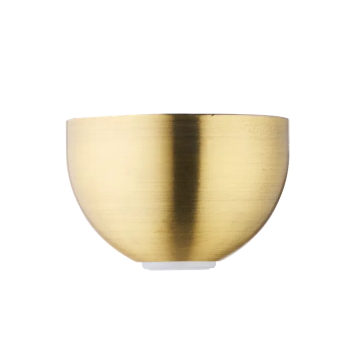 Nožička Dome, brushed brass